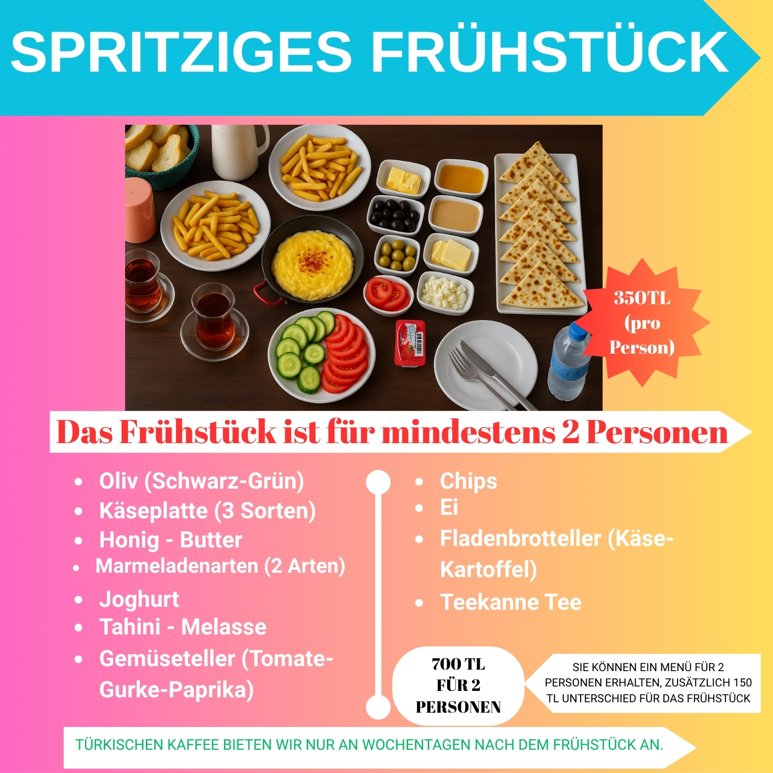 Türkisches Frühstück